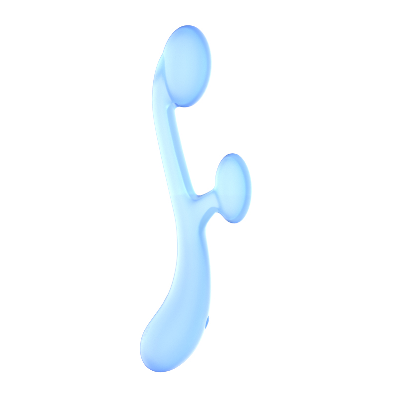 Dukurve vibratorblå