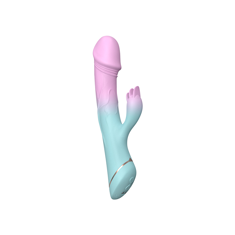 Gradient Color Vibrator med teasers