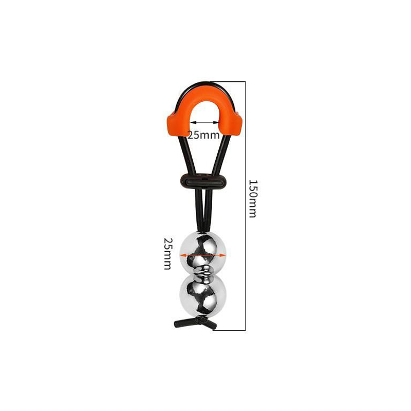 Metal Penis Stretcher-Dual-Ball (φ25 mm)