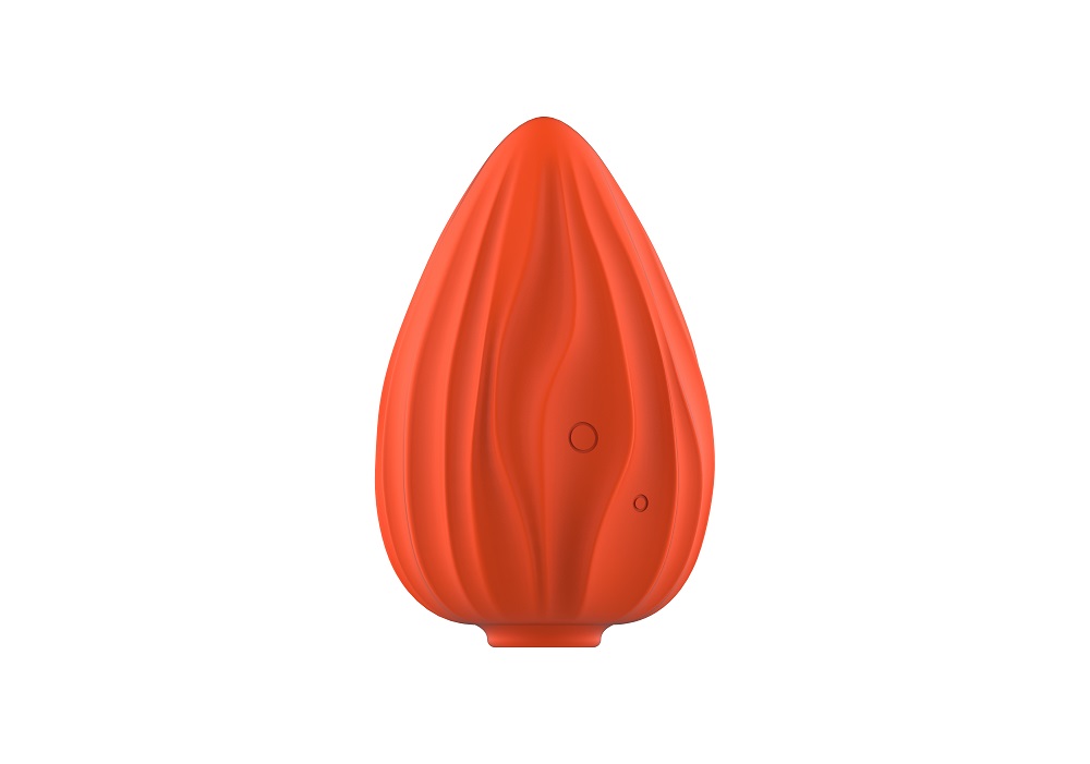 Strawberry Shape Suction Vibe Orange