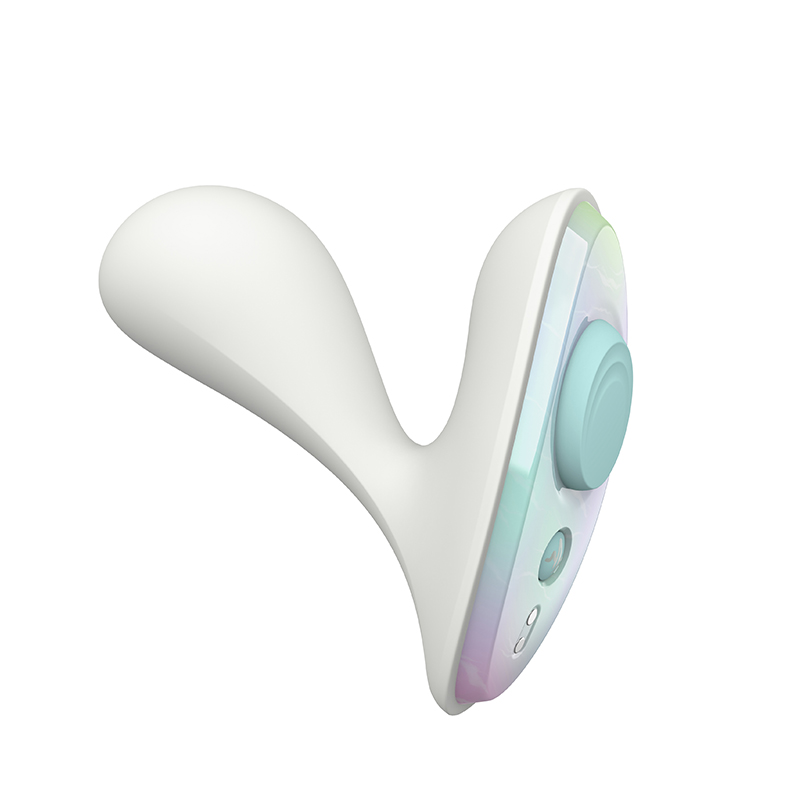 Bärbar vibrator för G-plats